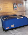 A crawl space sump pump, liner, and dehumidifier installed in Sylva